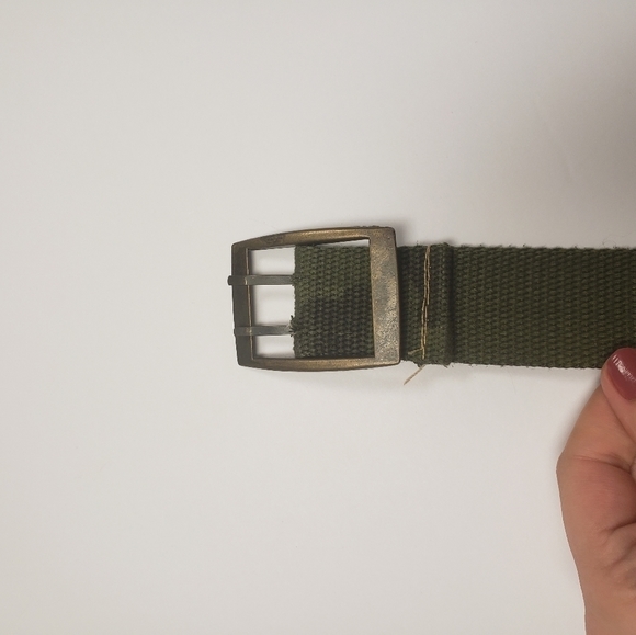 Military Army Green Cami Webbing Belt - Picture 4 of 5